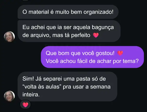 Depoimento de cliente 2